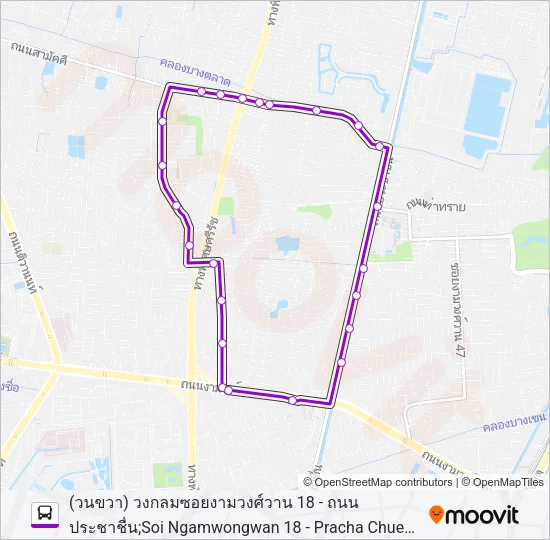 4 Bus Line Map