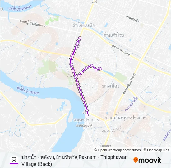 6 Bus Line Map