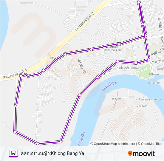 6 Bus Line Map