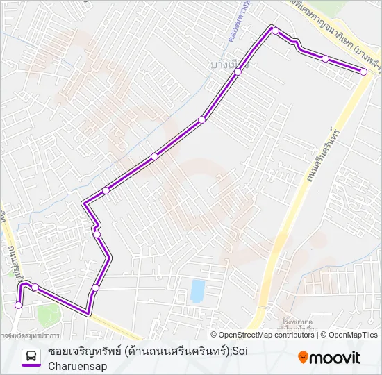 7 Bus Line Map