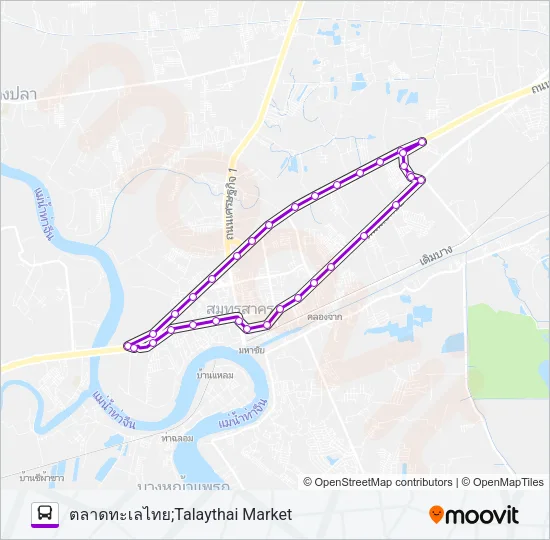 7 Bus Line Map