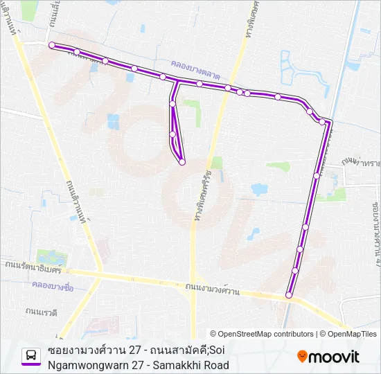 8 Bus Line Map