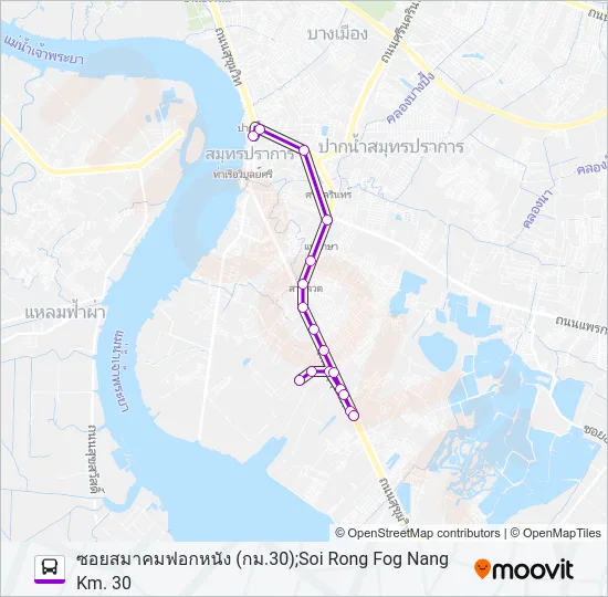 8 Bus Line Map