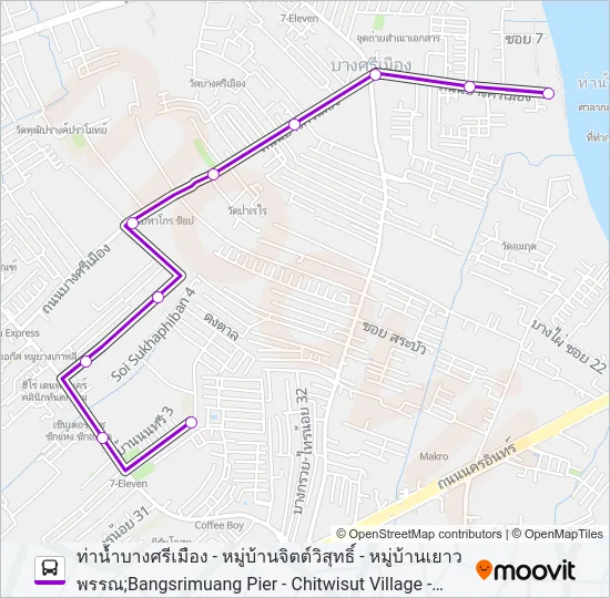 10 Bus Line Map