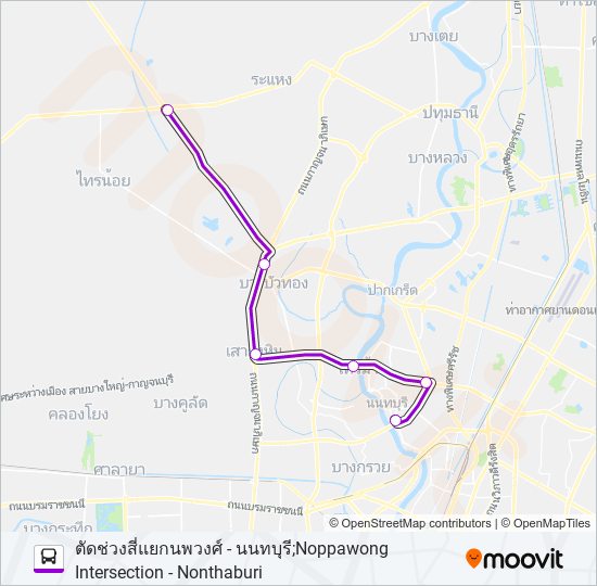 337 รถบัส แผนที่สายรถ