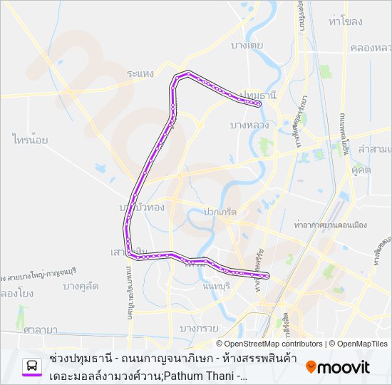 337 รถบัส แผนที่สายรถ