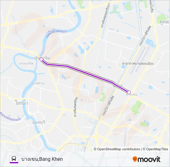 356 Bus Line Map