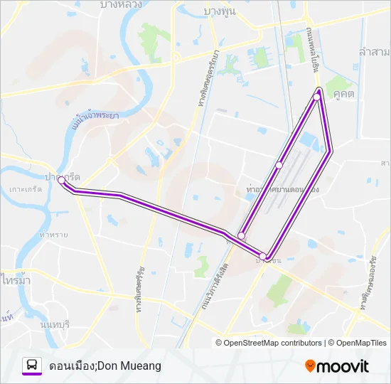 356 Bus Line Map