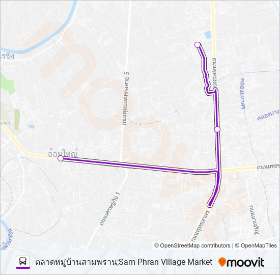 384 bus Line Map