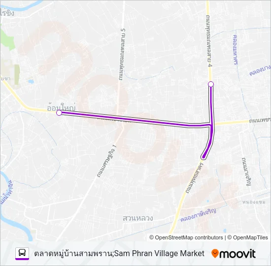384 Bus Line Map