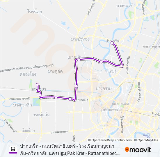 388 รถบัส แผนที่สายรถ