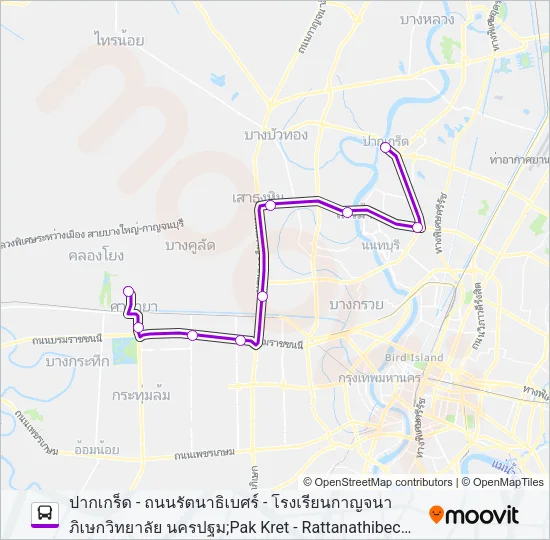 388 Bus Line Map