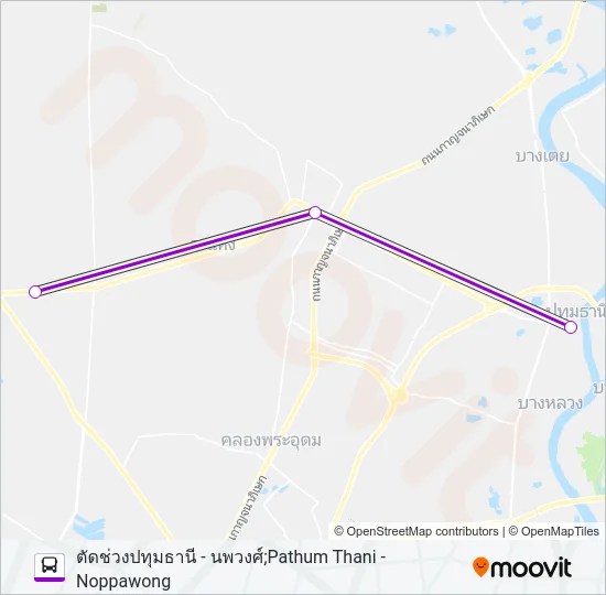 391 Bus Line Map