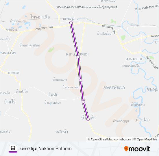 478 bus Line Map