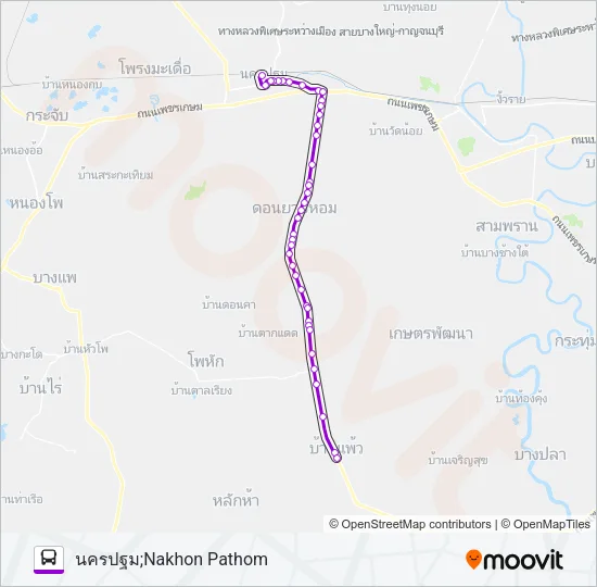478 Bus Line Map
