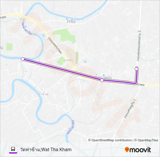 756 Bus Line Map