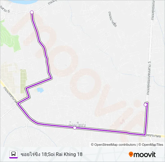 756 Bus Line Map