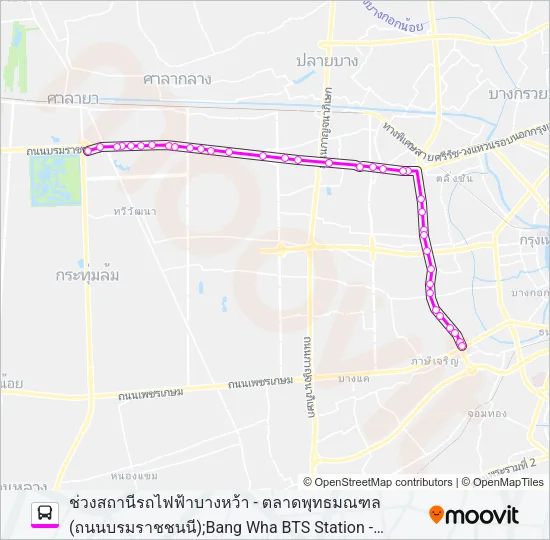 ต.1 Bus Line Map