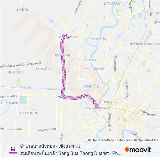 ต.8 bus Line Map