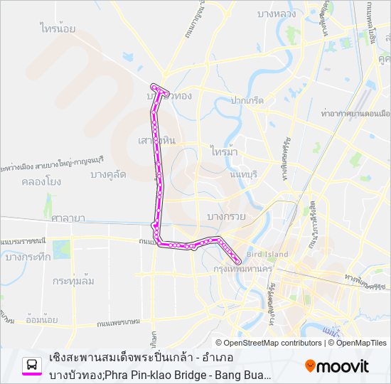 ต.8 bus Line Map