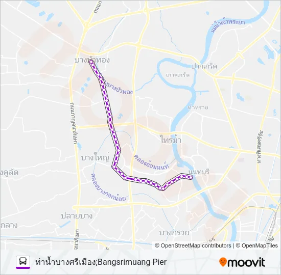1003 Bus Line Map