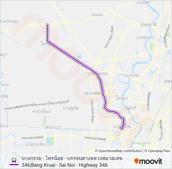 1003 Bus Line Map