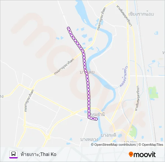 1005 Bus Line Map