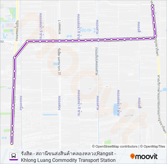 1008 bus Line Map