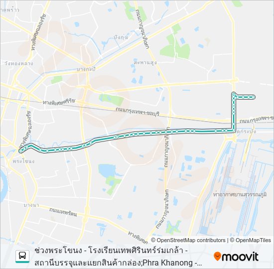 1013 bus Line Map