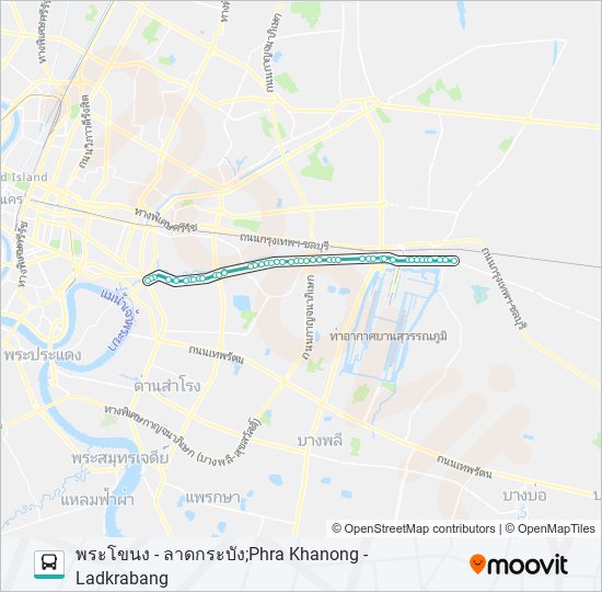 1013 bus Line Map