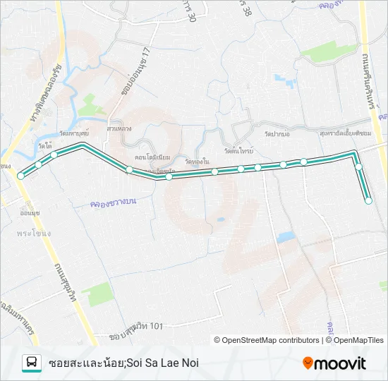 1013 Bus Line Map