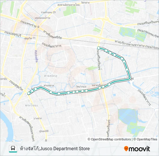 1013 Bus Line Map