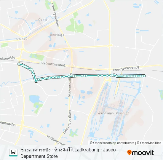 1013 Bus Line Map