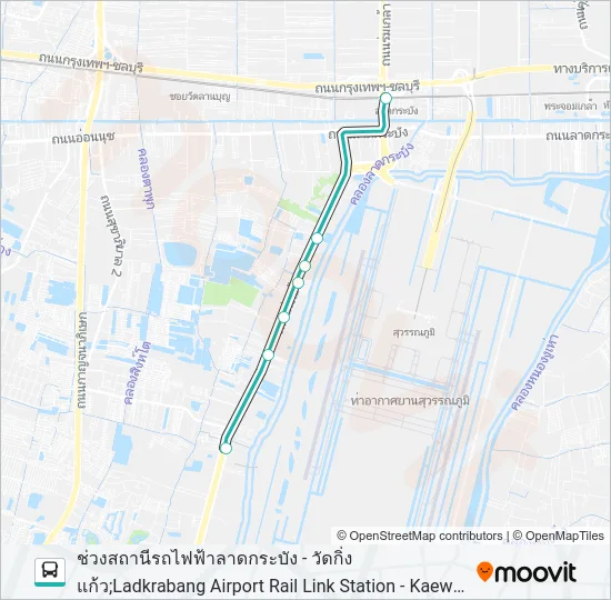 1013 Bus Line Map