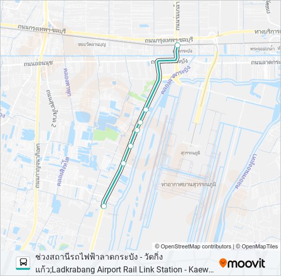 1013 bus Line Map