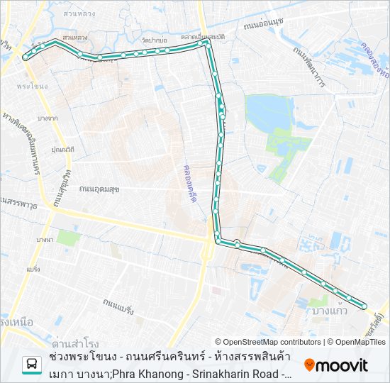 1013 bus Line Map