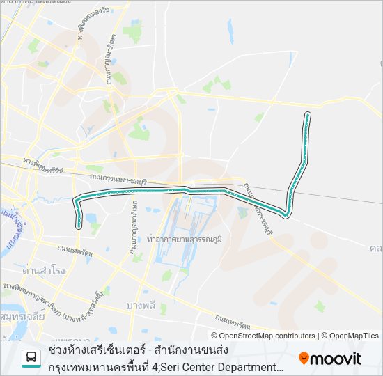 1013 รถบัส แผนที่สายรถ