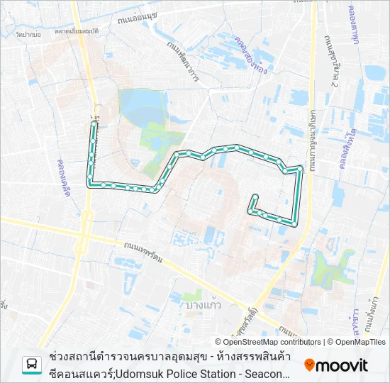 1014 Bus Line Map