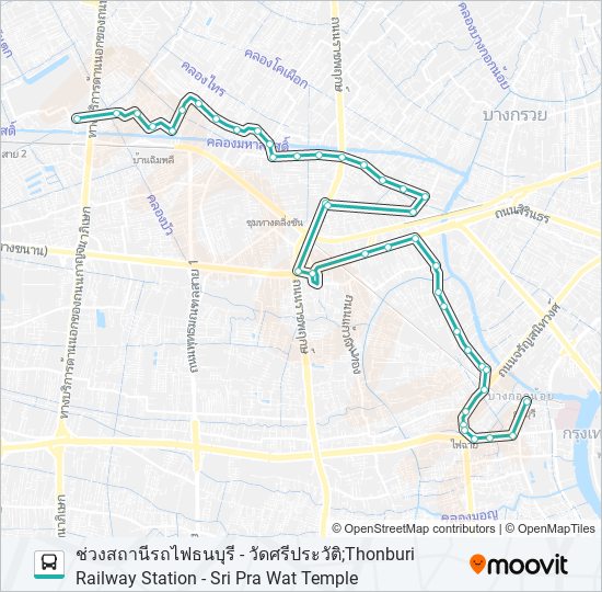 1018 bus Line Map