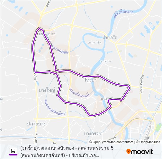 1024 bus Line Map