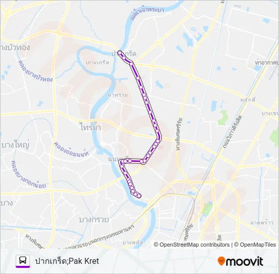 1025 Bus Line Map