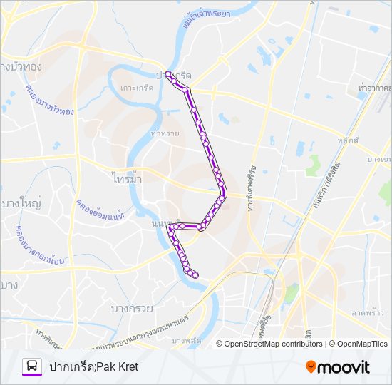 1025 รถบัส แผนที่สายรถ