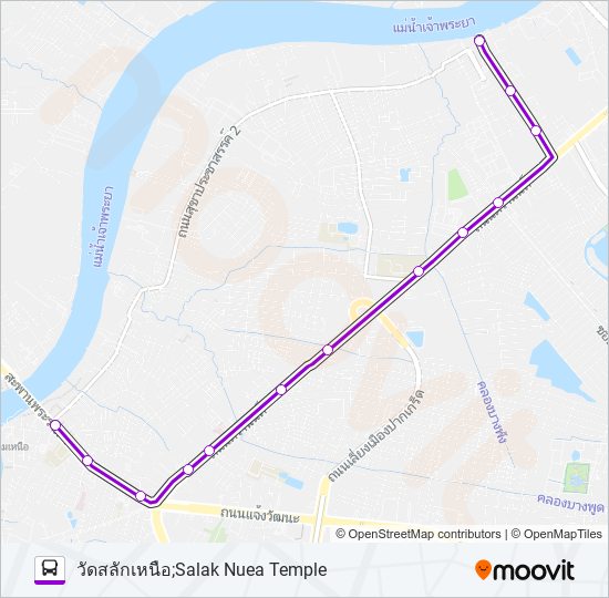 1027 bus Line Map