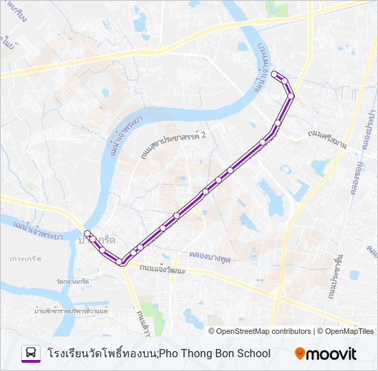 1029 bus Line Map