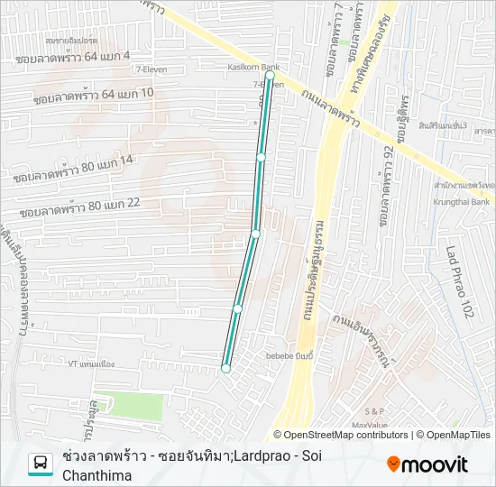 1048 Bus Line Map