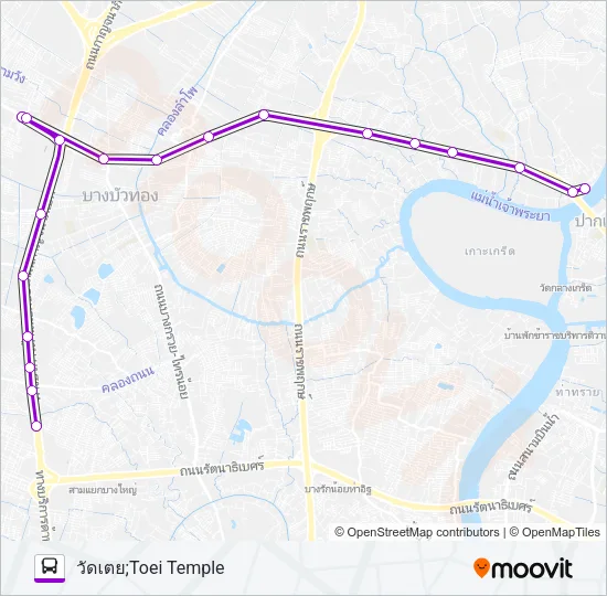 1051 Bus Line Map