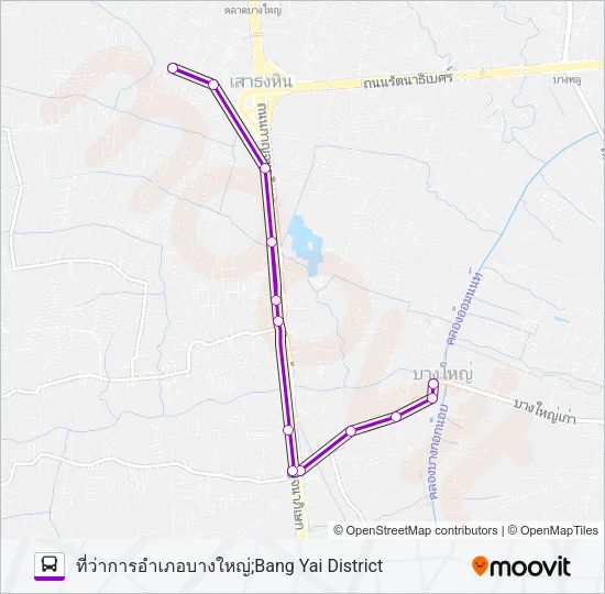 1052 Bus Line Map