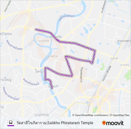 1053 รถบัส แผนที่สายรถ