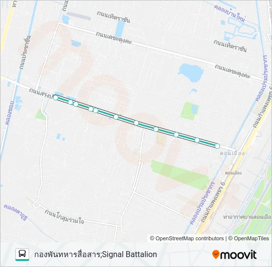 1058 Bus Line Map