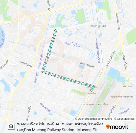 1058 Bus Line Map